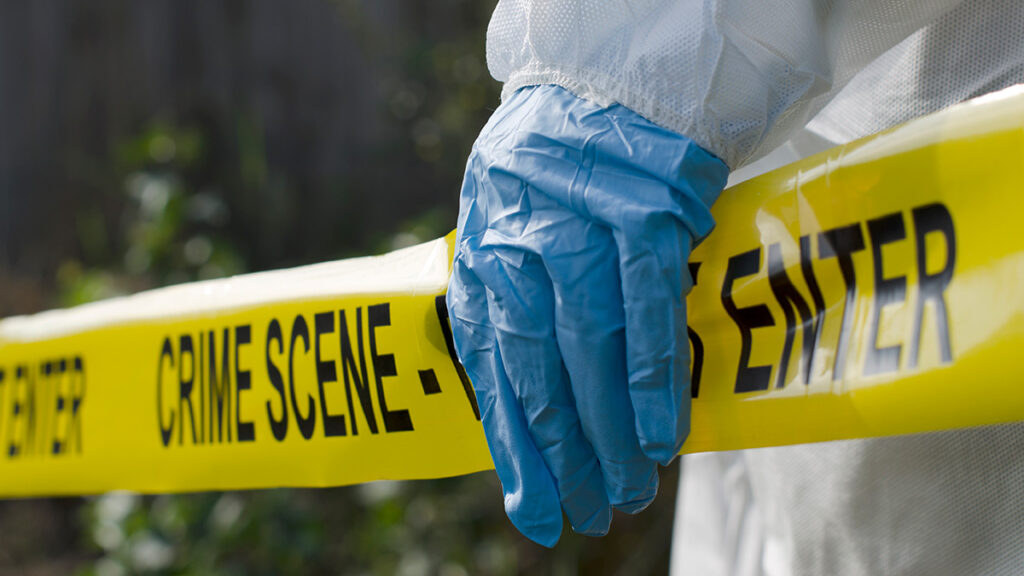 crime, suicide, and homicide scene cleanup